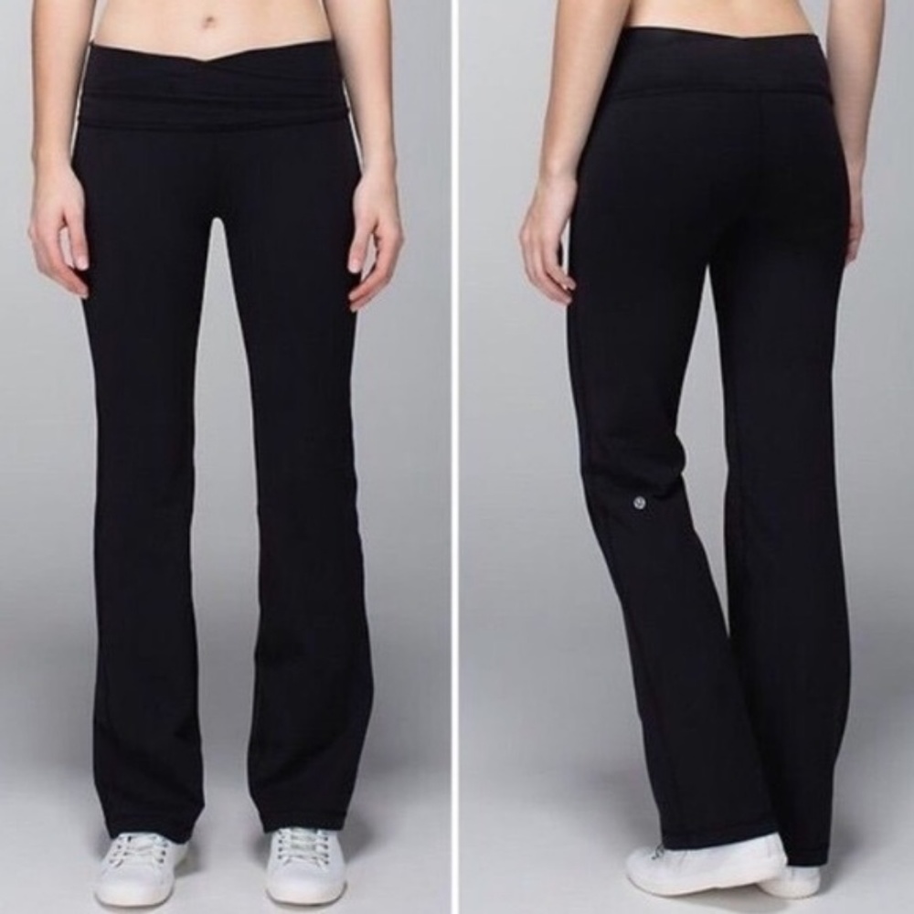 Black Lululemon Yoga Pants